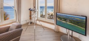 Fernseher im Penthouse "270 Grad"